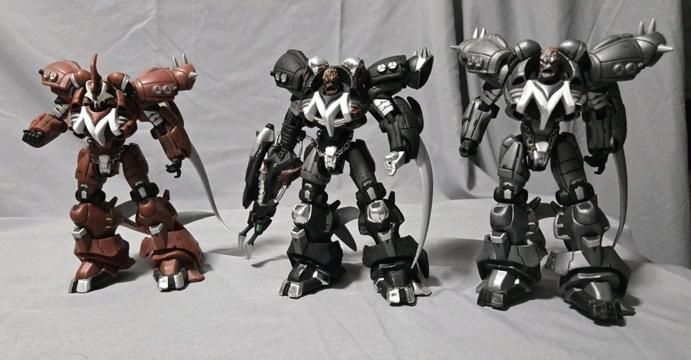 McFarlane Toys Manga Spawn Red Black & Silver Series 9 Ultra Action Figures 1997