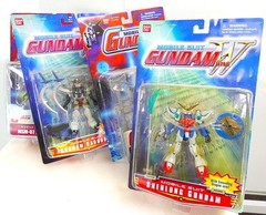 Vintage Sandrock Mobile Suit Gundam Wing Bandai 1995 RARE LOT of 4 RARE