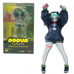 Cyberpunk Edgerunners Figure The Gun Rebecca Anime Figure. 17cm With box