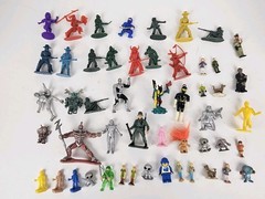 Large Lot of Misc. Vintage ‘Small Size’ 1990’s Action Figure Toys