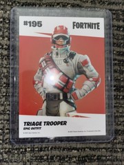 Fortnite Action Figure Triage Trooper 4″ Solo Mode| Panini Holo Triage Trooper