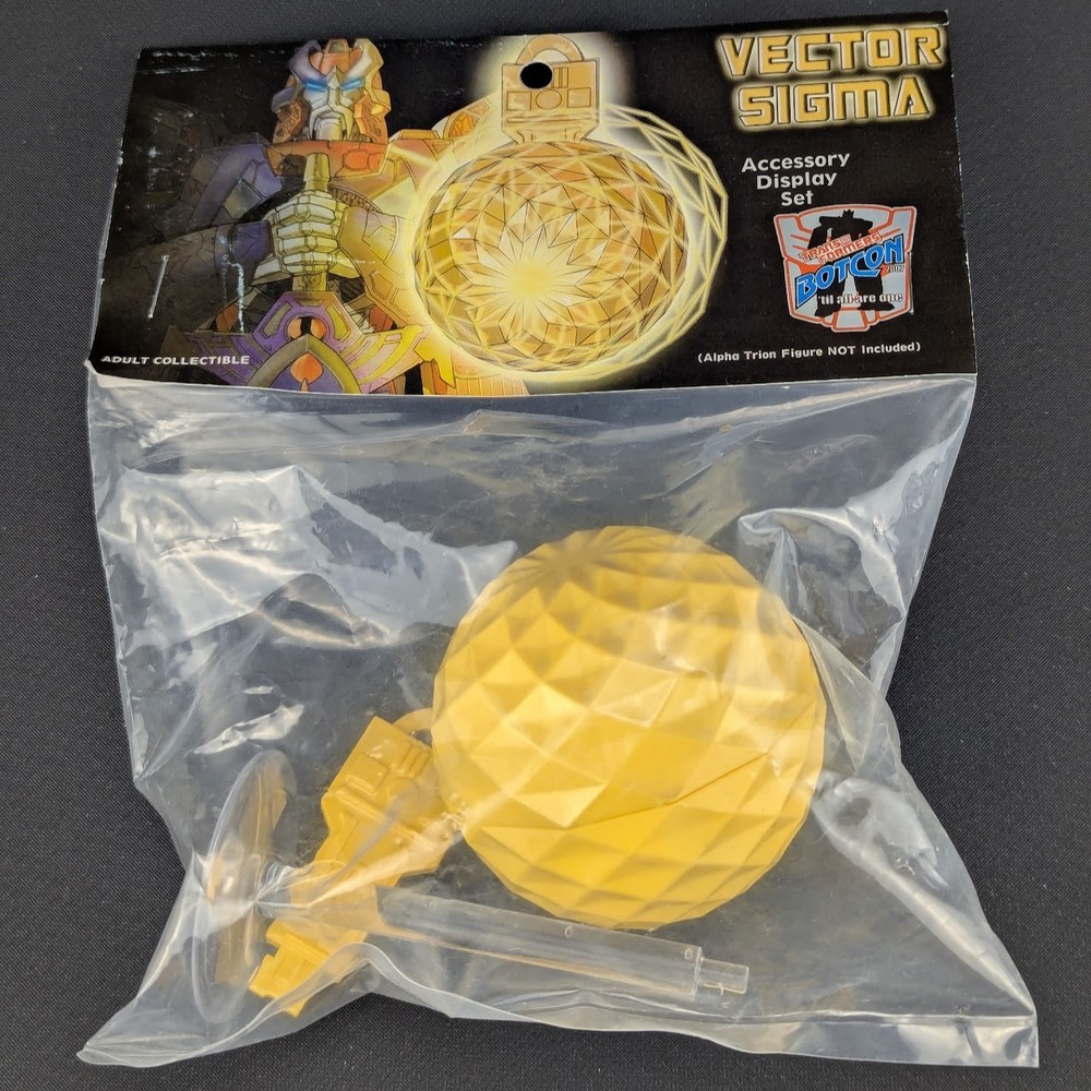 Transformers Botcon 2007 Vector Sigma SEALED Unicron.com Souvenir Set