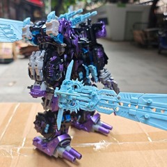 Tengyang 30cm Dark Predaking Transformers Predacons 5 in 1 Action Figure Toys S