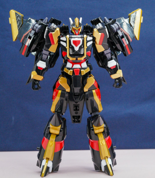 Metal Cardbot W NightGriffon Jet Aircraft Transformer Robot Korean Toy