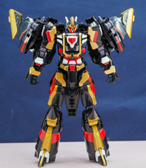 Metal Cardbot W NightGriffon Jet Aircraft Transformer Robot Korean Toy