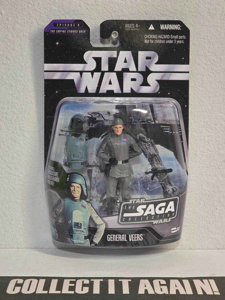 Star Wars General Veers Battle of Hoth 2006 Saga 007