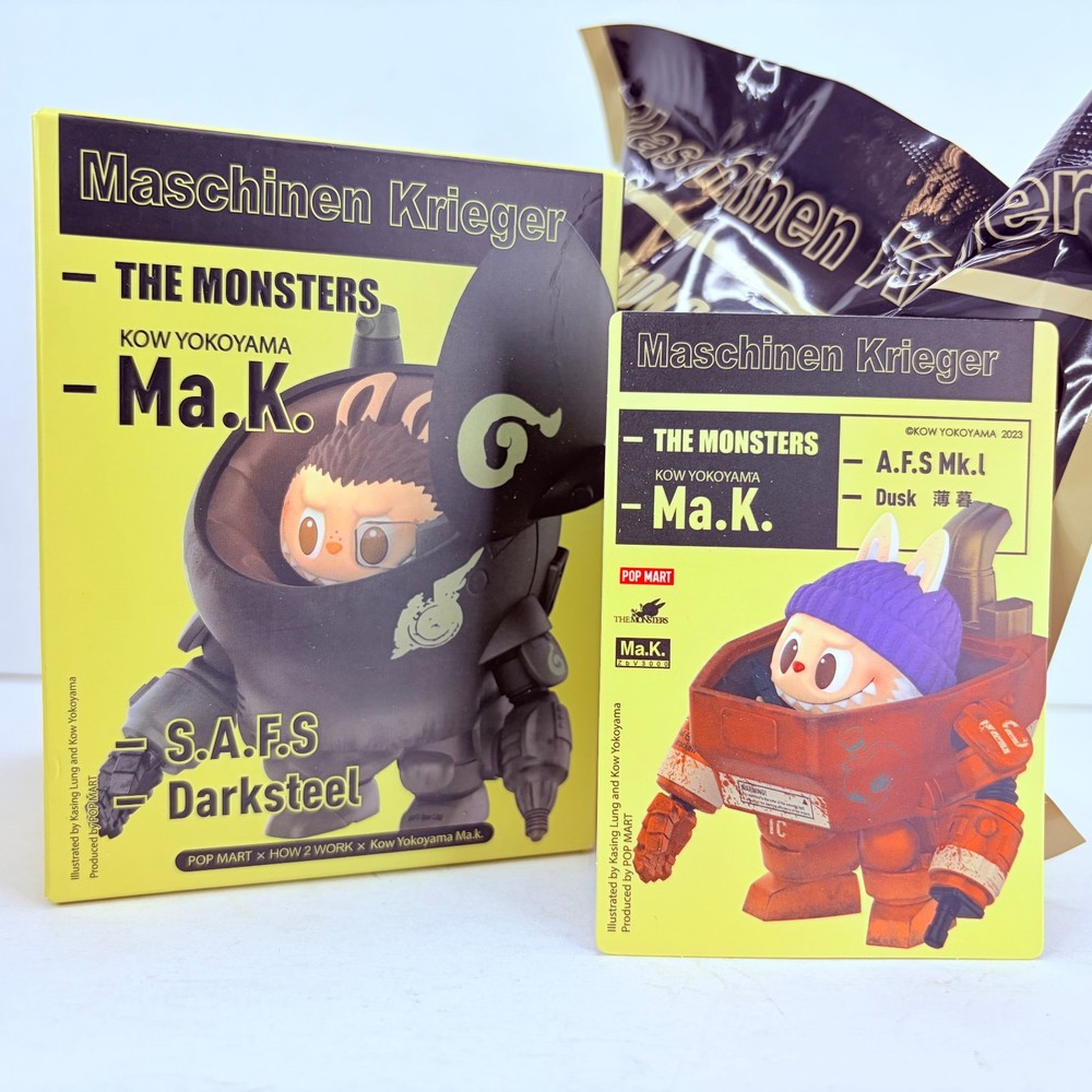POP MART x The Monsters Kow Yokoyama Ma.K. Series Figure – A.F.S Mk.l Dusk