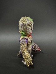 REALHEAD Mutant Chaos x Blobpus Gold Glitter Sofubi Figure Japan Rare