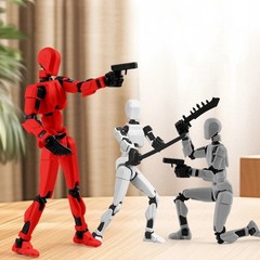 Titan13, Dummy 13, T13 Action Figure,Toy Robot, 3D Printed