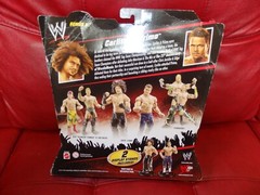 RARE WWE Family Fury Series 5 Carlito Primo Colon wrestling figures Puerto Rico