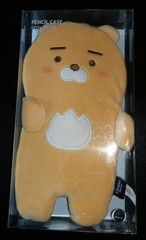 New Official Kakao Friends Little RYAN Plush Pencil Case Korea Soft Toy Case