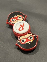 Ryan’s World Fidget Spinner 3” Ninja Hero Brain Teaser Toys
