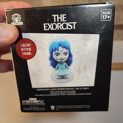 CultureFly The Exorcist & The Nun Glow In The Dark Mini Bobblehead Set 2024 NEW