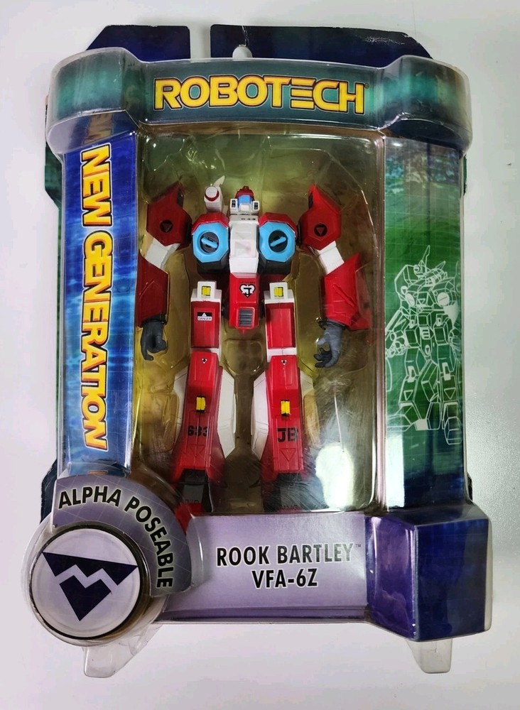 Rook Bartley VFA 6Z 2003 Toynami Robotech New Generation Figure New Box DMG