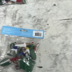 mislabeled bag of toys baseball labeled as football new NIP error oddity