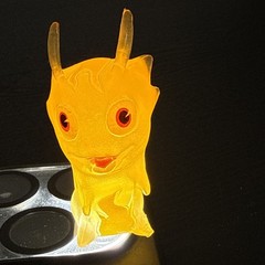RARE Burpy Dragon SOTERA Semi Translucent Amber Variant 2012 Figure Jakks Pacifi