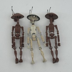 Vintage Star Wars Lot of 3 1999 Hasbro 8″ Pit Droids Phantom Menace Ep.1