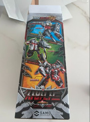 Metal Cardbot W Savanad Anime Robot Figure Transform Toy Model Kit