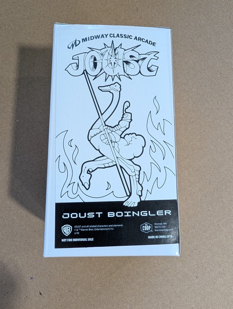 Midway Classic Arcade Joust Boingler Ostrich Figurine Base 2018