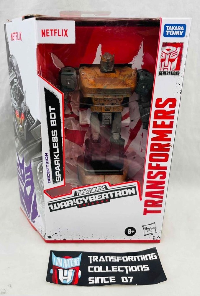 Transformers Generations War For Cybertron WFC Deluxe Class Sparkless Bot MISB
