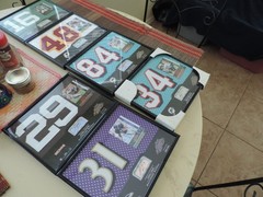 2002 NFL PLAYOFF ABSOLUTE PLAQUES, PERSONALLY AUTOGRAPHED BY PLAYER, LIMITED ED.