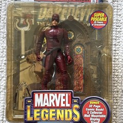 Marvel Legends Series III Daredevil Action Figure Toy Biz 2002 W/ Comic NEW