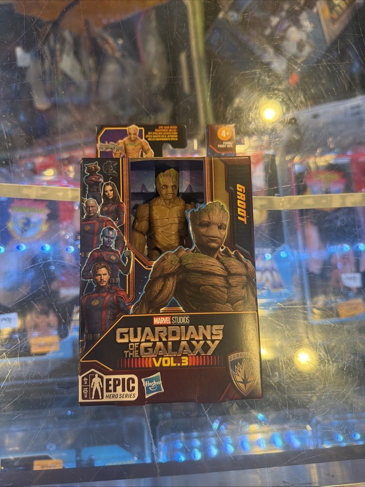Hasbro Marvel Guardians of the Galaxy Vol 3 Epic Hero Series Groot 4″ Figure