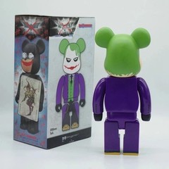 DC The Dark Knight Joker 400% Bearbrick Figure Ornament Collectable Model Toys