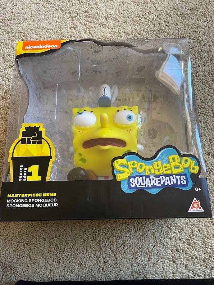 New Nickelodeon Spongebob Squarepants Figure Masterpiece