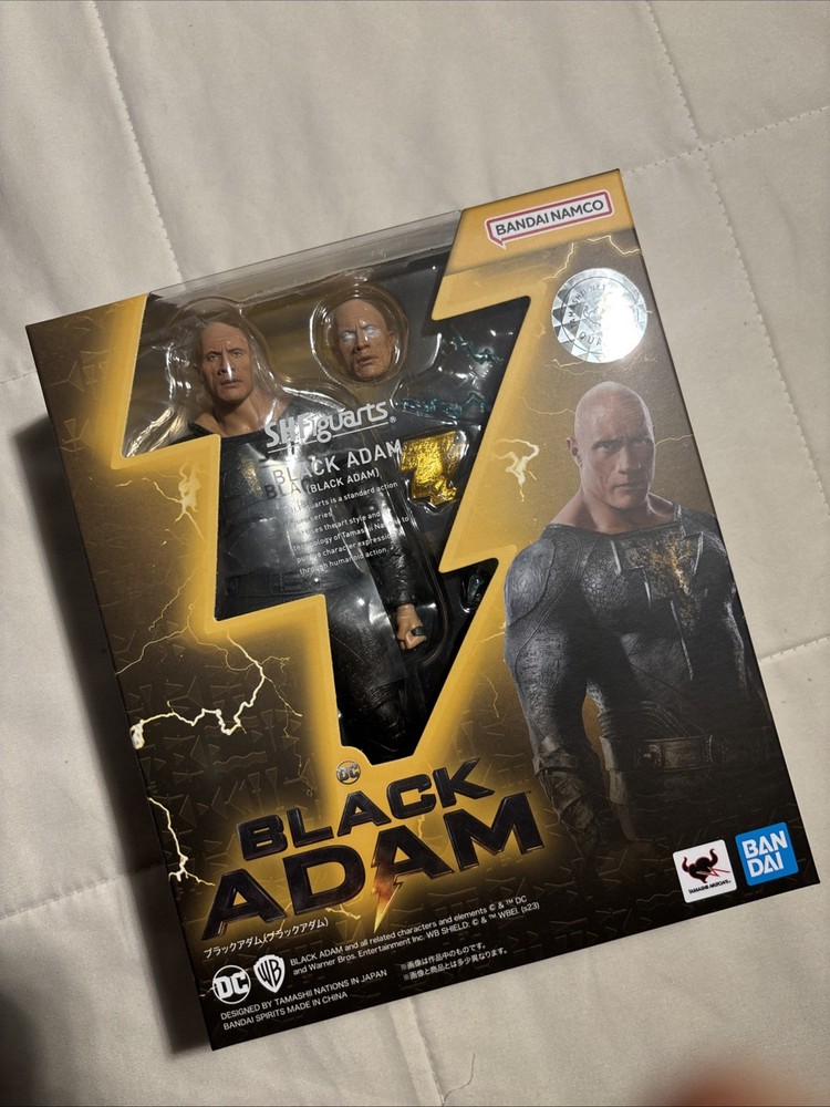 S.H.Figuarts Black Adam (Black Adam) Action Figure Bandai New Sealed !