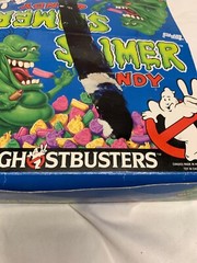 TOPPS GHOSTBUSTERS SLIMER 1989 HEAD BUST CANDY BOX CONTAINERS DISPENSER 20 PIECE