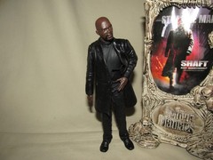 McFarlane Movie Maniacs Shaft Samuel L Jackson 7” Figure Complete w accessories