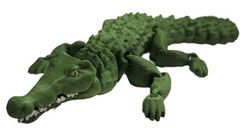 New Guinea 11″ Crocodile 3d Printed Alligator Open Mouth Flexible Fidget Toy