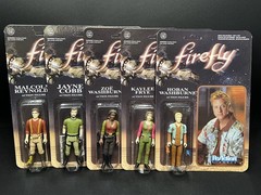 FULL SET – Funko Reaction FIREFLY Figures – SEALED & UNPUNCHED