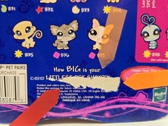 Littlest Pet Shop 834-835~Happiest Chimpanzee & Monkey + 836-837 Funniest New