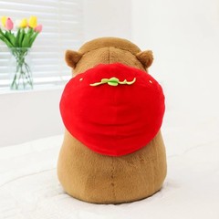 35cm Capybara Plush Stuffed Animal Cute Soft Simulation Doll Kids Toy Gift