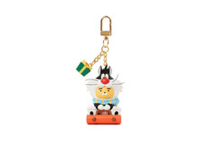 Kakao Friends x Loony Tunes Sylvester B.Bunny Tweety CHOONSIK KEYRING Bag Charm