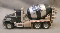 Transformers Bayverse Movie ROTF Mixmaster Constructicon Voyager Incomplete