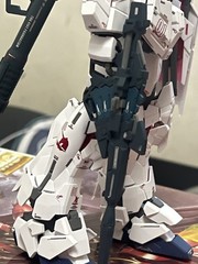 Bandai 1/100 MG Unicorn Gundam Ver Ka And Sinanju Built Model Kits Lot