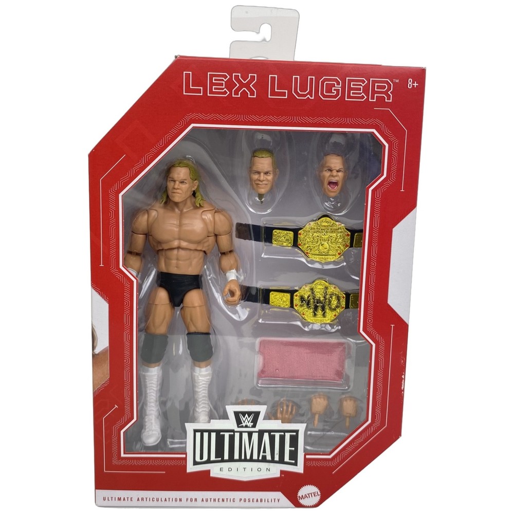 WWE Ultimate Edition Lex Luger 6″ Action Figure Mattel Sealed New
