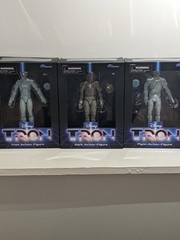 Disney TRON Flynn 7″ Walgreens Exclusive 2019 Diamond Select Toys SET OF 3