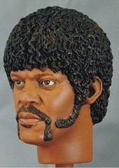 1:6 Custom Portrait of Samuel L. Jackson as Jules Winnfield from Pulp Fiction