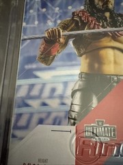 WWE Ultimate Edition Roman Reigns Autographed Fanatics Cert Mattel OTC LJN ROCK