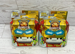 Treasure X Robots Gold Lot of 2 Mini Robots New