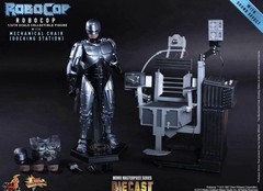 New Hot Toys MMS203 D05 Robocop Mechanical Chair Docking Station Brown Shipper