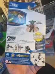 STAR WARS CLONE WARS YODA CW05 (2010 VHTF!) Autographed By Tom Kane Voice Actor