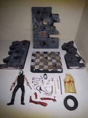 NECA CUSTOM DIORAMA Damien Leone’s Ultimate Art the Clown ” TERRIFIER ” RARE**