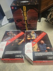 WWE Ultimate Edition Exclusive Dudley Boys Figure Ringside Exclusive Signed JSA