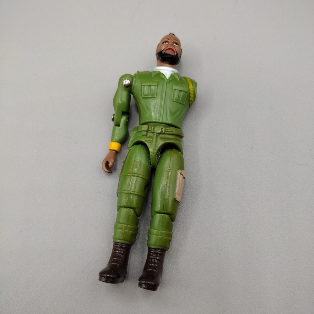 The A-Team B.A. Baracus Mr. T 3.75” Action Figure Galoob 1983 Vintage DAMAGED