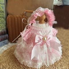 New For Plush toy 10cm 15cm 20cm 40cm Doll Clothes Dress Hair band Dress Up